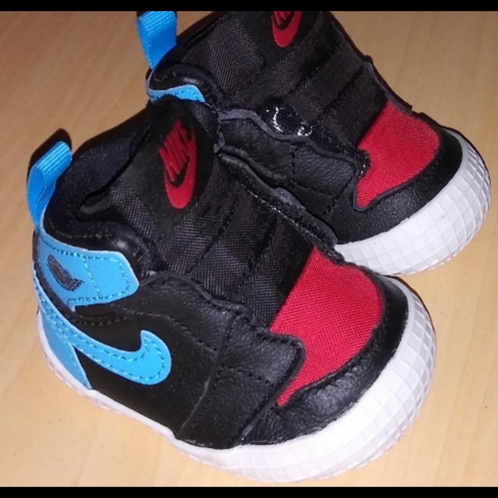 Air Jordan 1 Crib Shoes 💛💚💙💜🧡🖤
